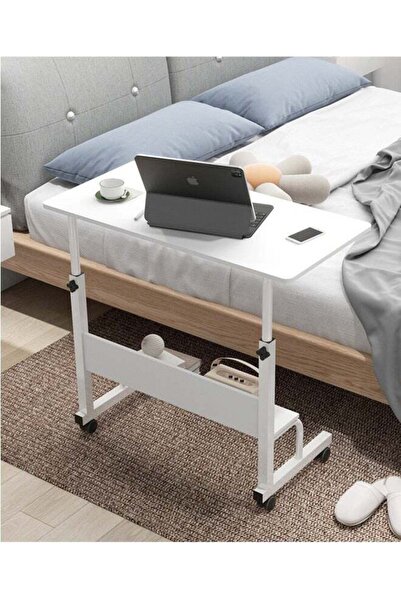 ZUIHAO عربة كمبيوتر محمول قائمة بذاتها قابلة لتعديل الارتفاع 80×40 سم، مناسبة...