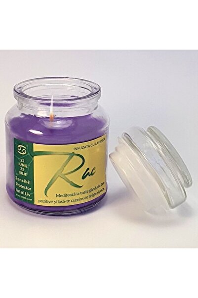 OEM Lumânare parfumată decorativă - Relaxare, aromaterapie, antistres, lavandă ()