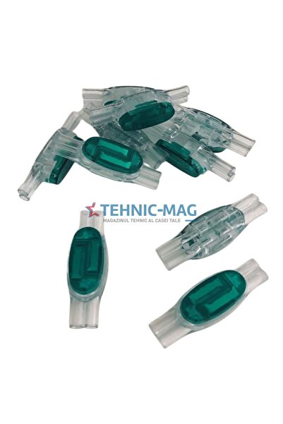 Everest Perimeter cable clamp for lawn mower robot (2 contacts, 10 pcs)