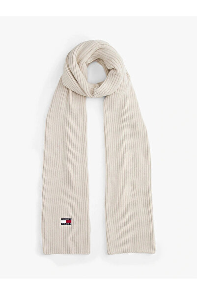 Tommy Hilfiger Tjw Heritage Core Women's Beige Scarf Aw0Aw18045Acg