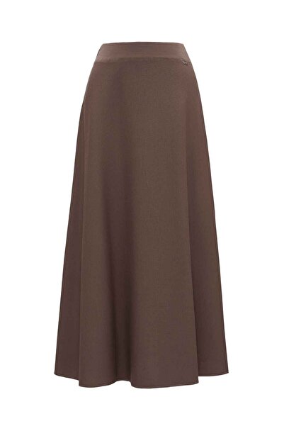 MISS DALIDA Rahat Kesim Triko Vizon Etek