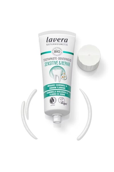 Lavera Био паста за зъби за чувствителна кожа, 75 мл