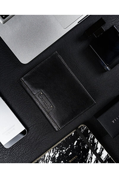 Other Men's large leather wallet, vertical, without clasp - Ronaldo