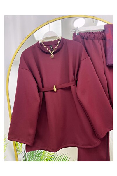 YEDİLALE Double Set with Buckle and Belt [1 Size 38/40, 2 Size 42/44]