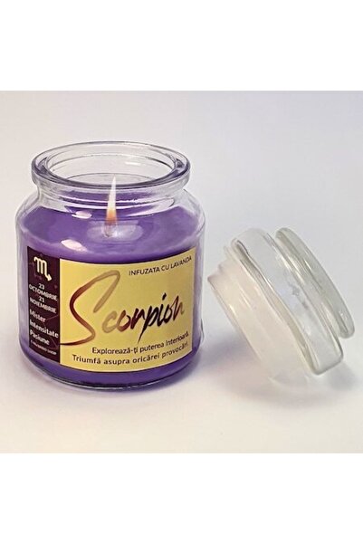 OEM Decorative Scented Candle - Relaxation Aromatherapy Lavender (Scorpio)