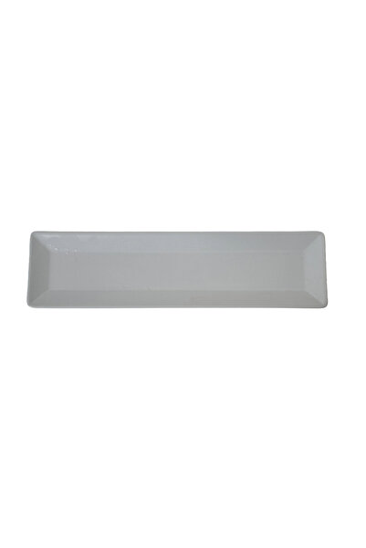 Cesiro Serving Tray, Ceramic, 30.5 x 8 cm, Matte White