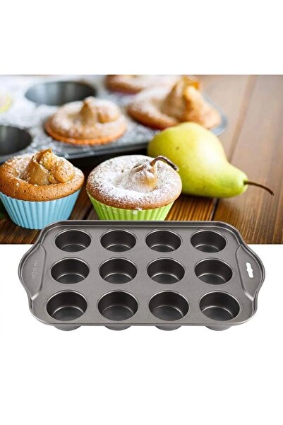 cc bin shihon 12-Cavity Black Non-Stick Cheesecake Mold/Molds - High Quality