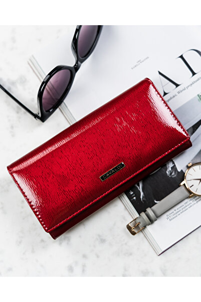 Other Women's leather wallet H27-1-SH9-BL-2625 Red