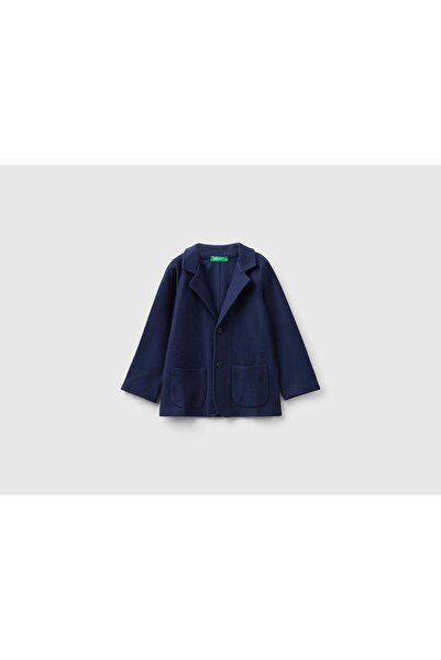 United Colors of Benetton Cotton Boys' Blazer with Pockets
