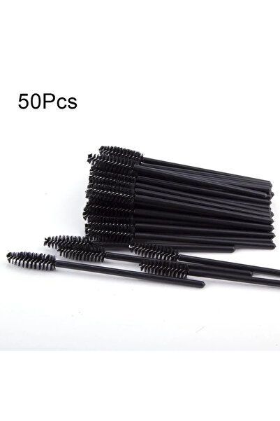 Choice1 50Pcs Black CNK 50Pcs Makeup Brushes Disposable Eyebrow Brush Mascara...