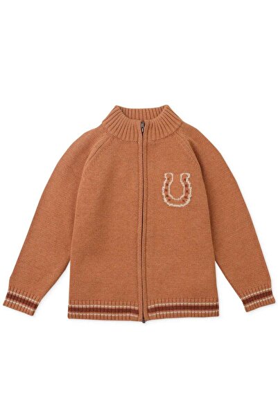 Gingersnaps كارديجان محبوك بسحاب أمامي للأولاد