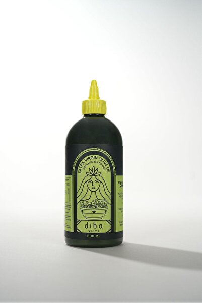 Diba Olive SAFF - Natürel Sızma Zeytinyağı 500ml. - Sıkılabilir şişe - Soğuk ...
