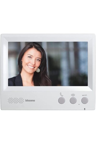 Legrand وحدة الاتصال الداخلي بالفيديو RACO مقاس 7 بوصات - شاشة إضافية بدون استخدام اليدين لنظام دخول الباب