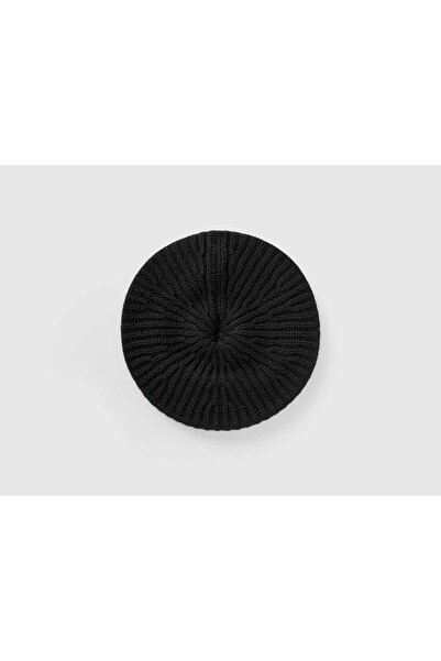 United Colors of Benetton Black Wool Hat
