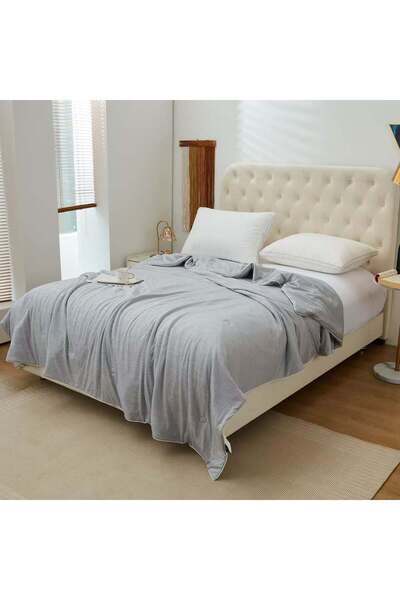 ShinyFlower Cooling Technology Comforter With 100% Polyamide Fabric Quilt Single Size 160x220cm