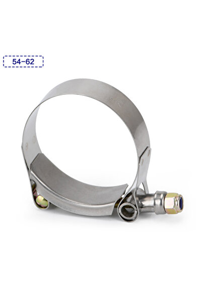 Choice4 54-62mm 2inch 2" 2.25" 2.5" 3" 3.5" Inch T Bolt Clamp T Hose Pipe Cla...