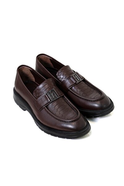 Velvarde Buckle Loafer Dark Brown Shoes