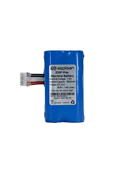ASPİLSAN Pos PAX A910-A910S Bataryası 7.4 V 2800 mAh