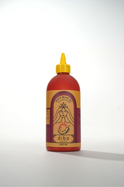 Diba Olive HOTT - Acı Yağ - Sızma Zeytinyağı 500ml. - Sıkılabilir şişe