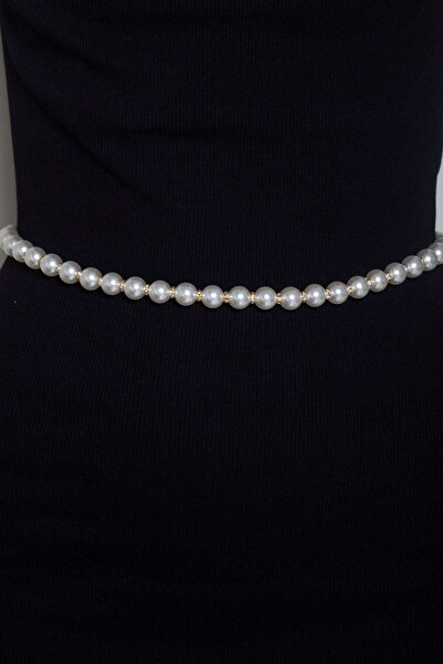 mica حزام لؤلؤي نسائي