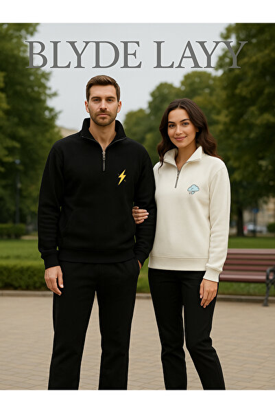 BLYDE LAYY سترة بولوت-شيمبو 3 إنيرثي د ياقة مرتفعة متوسطة الطول الشتوية