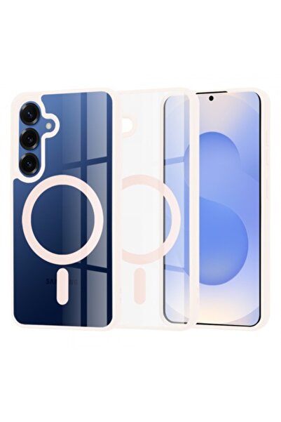 Stef's Cat Θήκη MagSafe για Samsung Galaxy S25 S931 Pro, ροζ