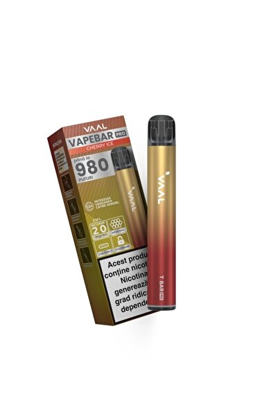 VAAL Kit Vapebar PRO 980 pufuri 20mg - Cherry Ice