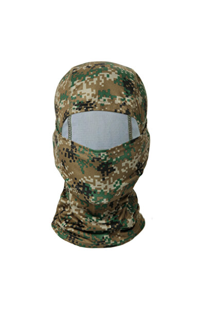 Choice قناع بالاكلافا للتمويه الرقمي القابل للتنفس للرجال لركوب الدراجات وقنا...