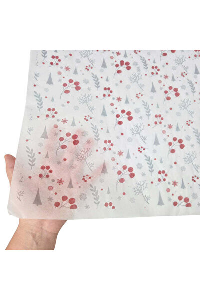 Papette Set of 500 pieces Christmas tissue paper Winter Berries 17g – size 50x75cm