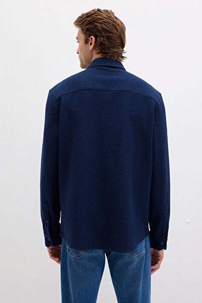 Mavi Erkek Lacivert Gömlek 0211789-70497