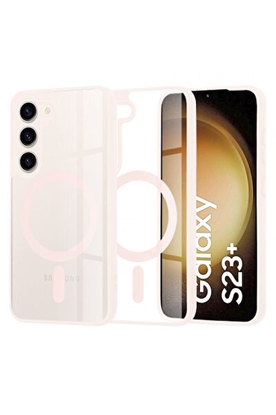 Stef's Cat Θήκη MagSafe για Samsung Galaxy S23+ (S916), Pro, Ροζ