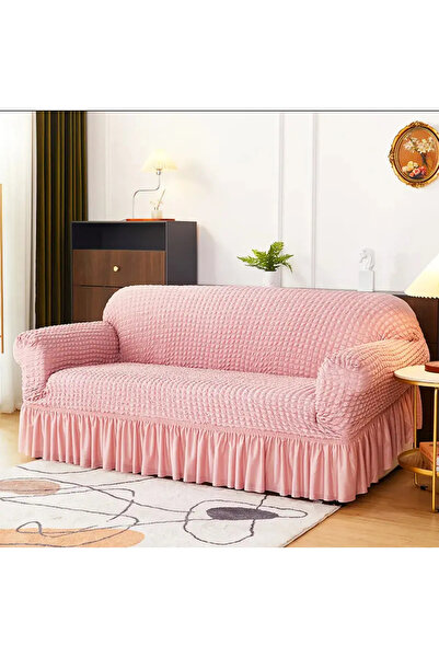 EJMEL Bürümcük Elastic Sofa Cover Lycra Sofa Cover Single 3-Seat Sofa Bed Cover