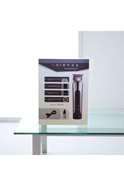 Potenza Trimmer – TM 2720 Rechargeable Hair & Beard Trimmer with Precision Blades