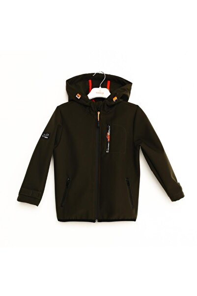NANİCA HAKI Erkek Çocuk Kapşonlu Softshell MONT 1-5 Yaş