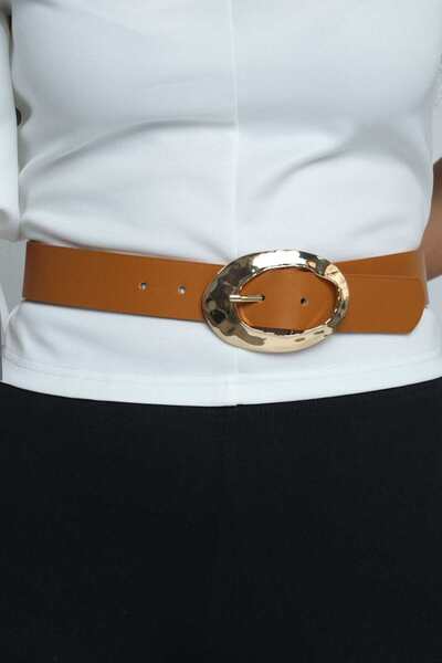 Kitschen Belt with Round Buckle