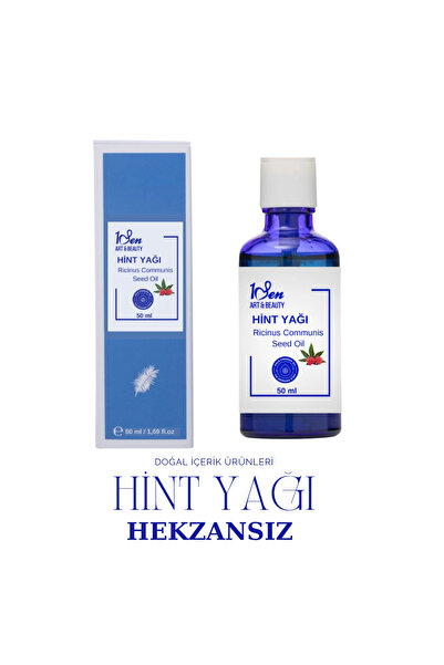 1senartbeauty Castor Oil 100% Without Hexane (Ricinus Communis L) – Natural Regeneration Oil for Mind, Body and Skin