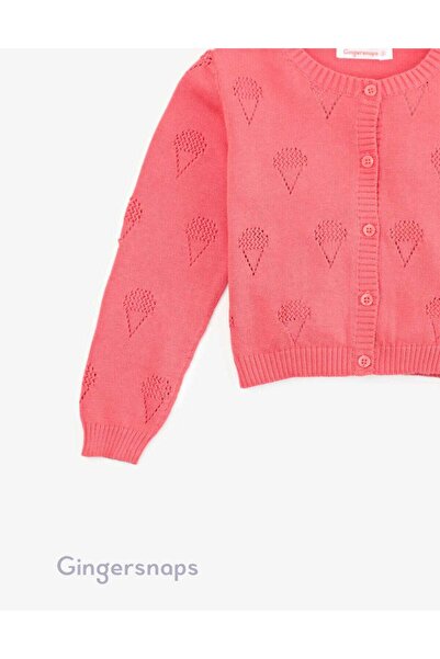 Gingersnaps Girls Button-Front Cardigan