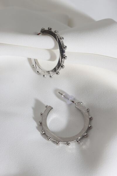 LA PERRY ACCESSORIES خاتم فضي عتيق الطراز