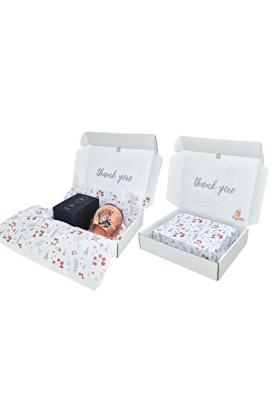 Papette Set of 500 pieces Christmas tissue paper Winter Berries 17g – size 50x75cm