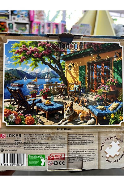 1000 çeşit hediye dünyası Peaceful Bay Themed 1000 Piece Jigsaw Puzzle