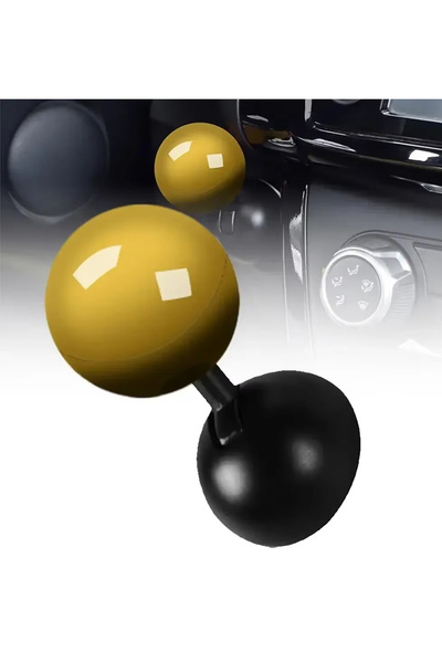 MeyZone غطاء تشغيل وإيقاف تلقائي للمحرك، زر تحكم بحركة واحدة لبدء وإيقاف المحرك، لون أصفر