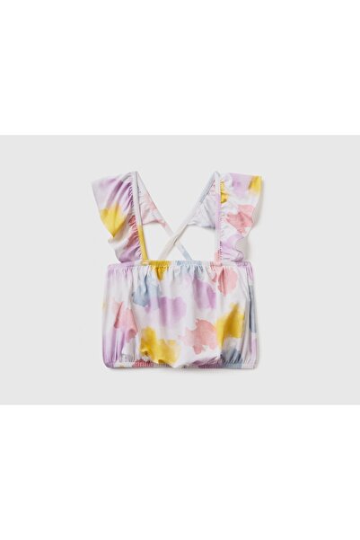 United Colors of Benetton Ruffled Strappy Cami Top
