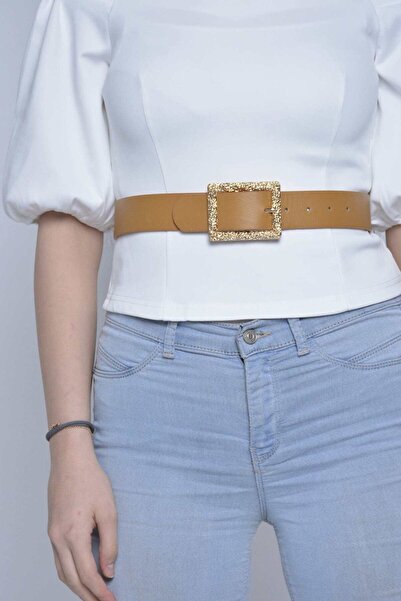 Nichii Solid Square-Pattern Belt
