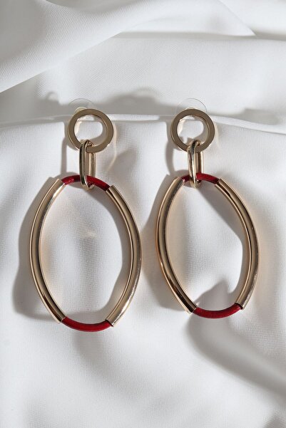 LA PERRY ACCESSORIES أنبوب بيضاوي الشكل بتفاصيل مفصلة