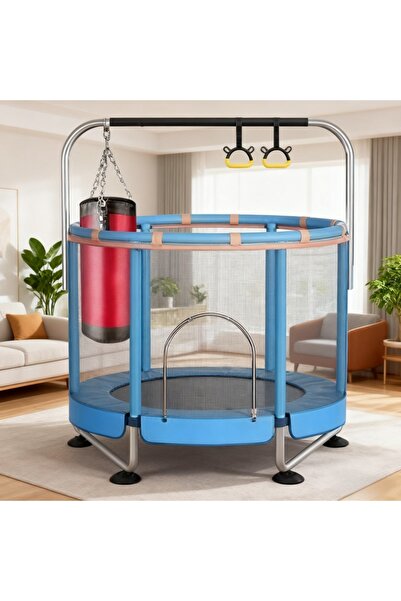 Topone1Topone1 Trampoline (with safety enclosure), equipped with an adjustabl...