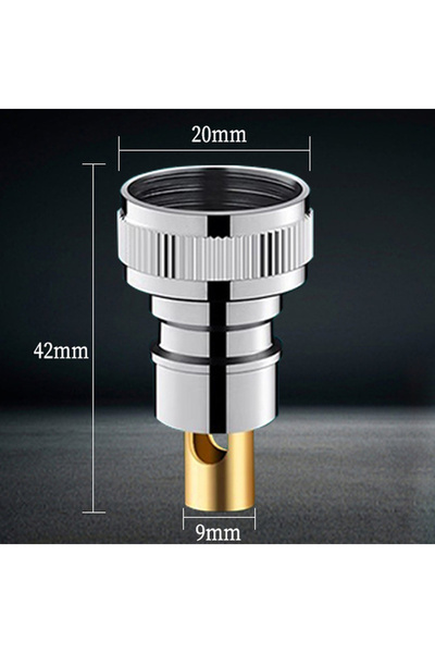 Choice3 صمام مدخل عالمي من الفولاذ المقاوم للصدأ بقطر 1/2 بوصة، مدخل واحد وثل...