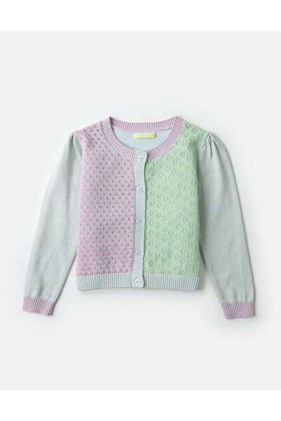Gingersnaps كارديجان دانتيل بأزرار أمامية للبنات