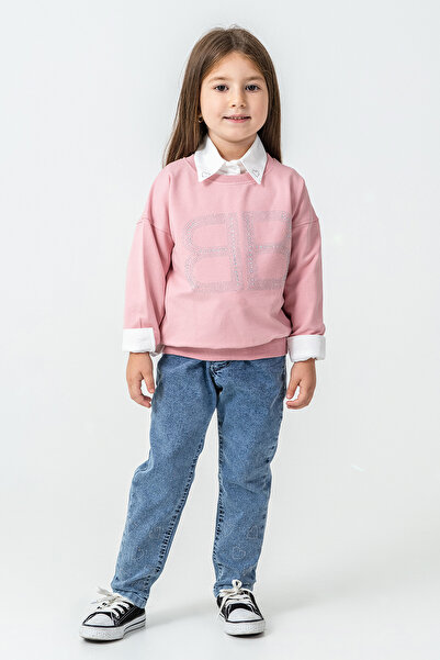 kinderos Bb Stone Sweatshirt Girls' 3-Piece Set - 26K 6333