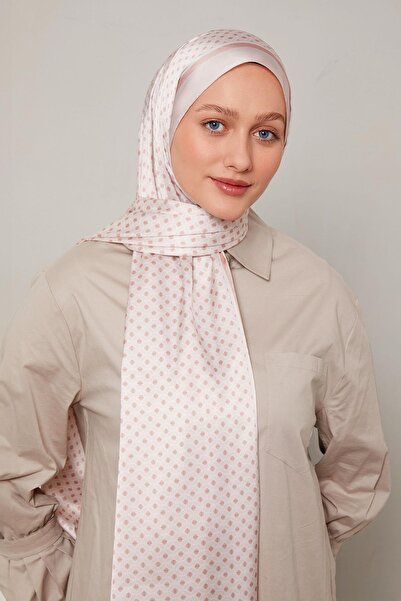 Levidor Pudra Halkalı Benek Desen Angel Şal