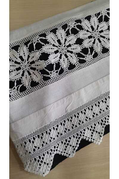 Papatyam 100 X 200 Cotton Yarn Crocheted Skirt/Handwork/Clothing Processing/Vintage